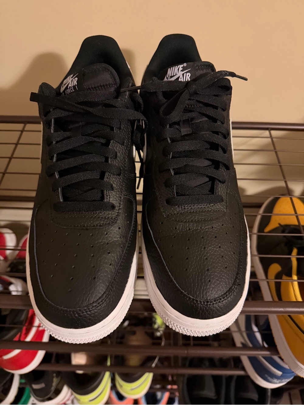 Nike Air Force 1 Low Black White | Men’s Size 13 | Excellent Condition